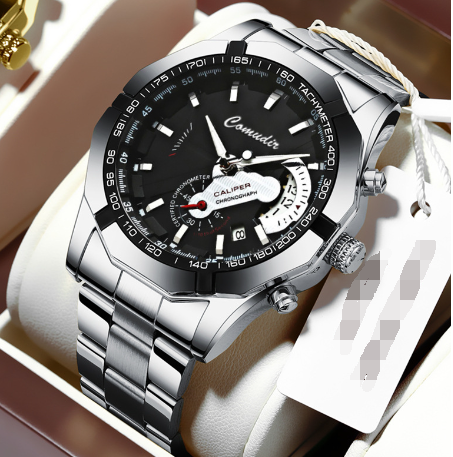 Men's Steel Band Automatic Mechanical Watch