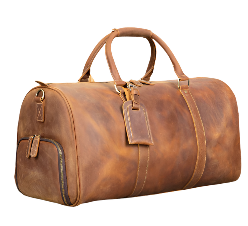 Men's Vintage Crossbody Tote Travel Bag