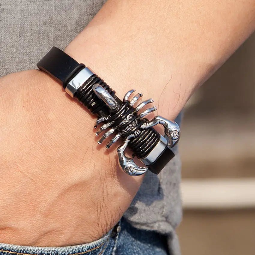 Versatile Handmade Leather Bracelet for Men