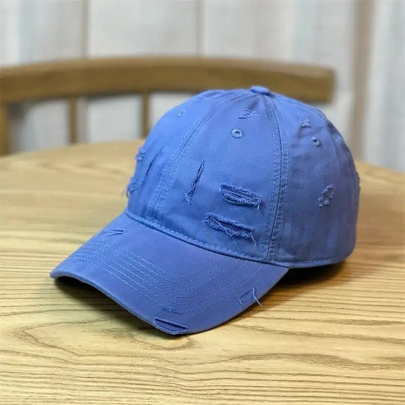 Retro Distressed Baseball Hat for Men