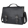 Retro Casual Leather Briefcase for Men
