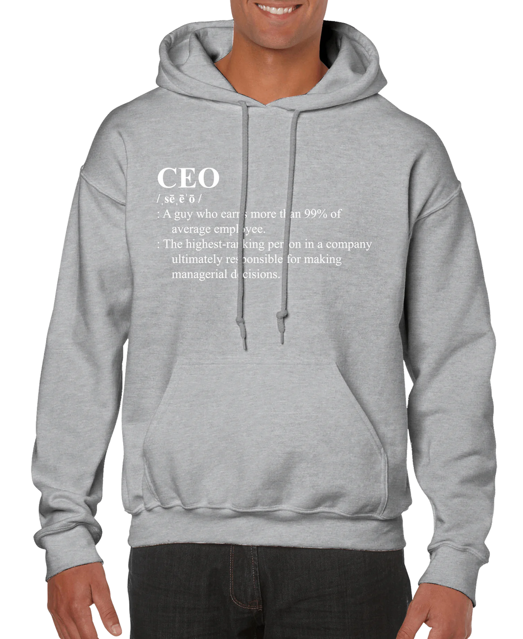 CEO Definition Men’s Hoodie