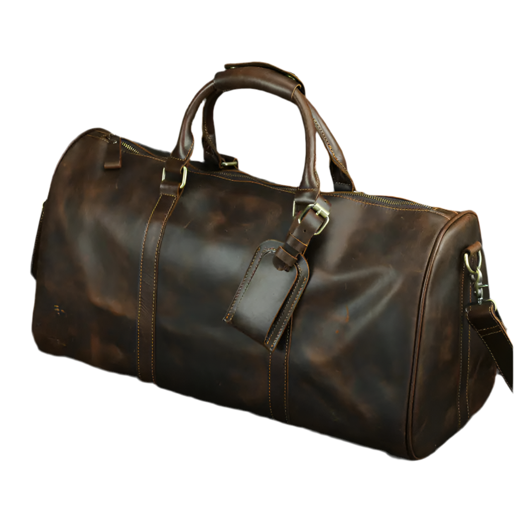 Men's Vintage Crossbody Tote Travel Bag