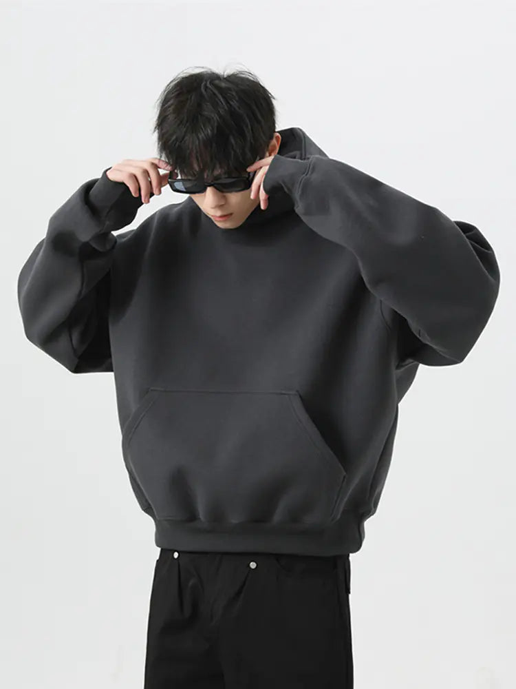 Heavyweight Cropped Men's Hoodie