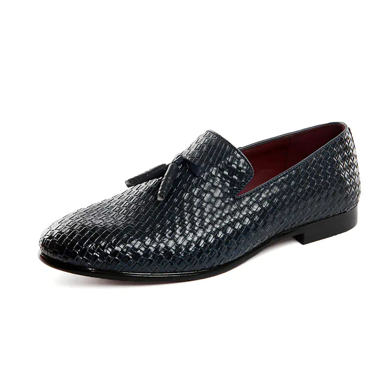 Italian Leather Casual Driving Loafers for Men