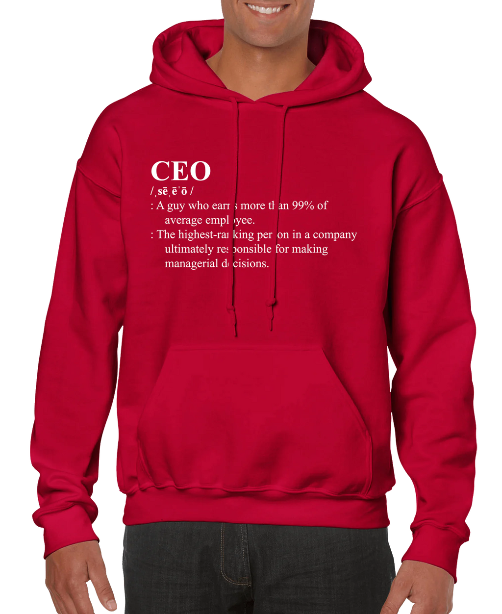 CEO Definition Men’s Hoodie