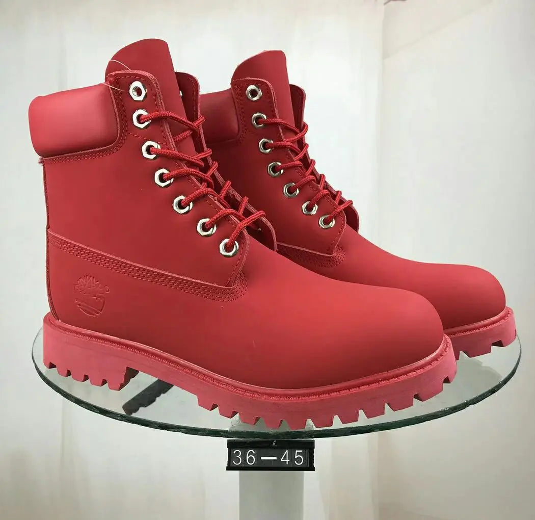 Original Timberland Classic Yellow Leather Work Boots for All