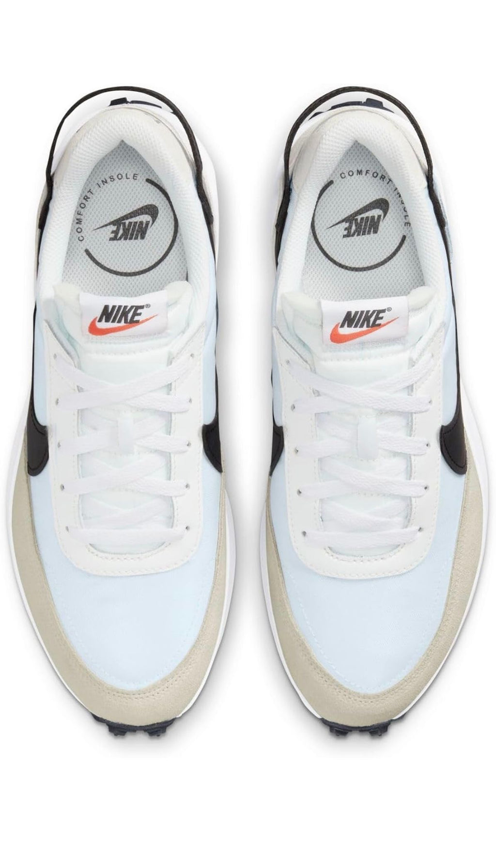 Nike Mens Sneaker White Black Size 9