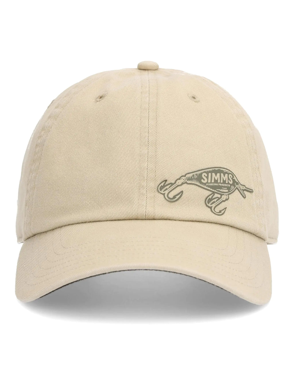 Simms Single Haul Fishing Cap Low Profile Fishing Hat for Men Stone One Size