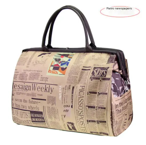 Travel Tote Bag and Luggage Backpack Combination