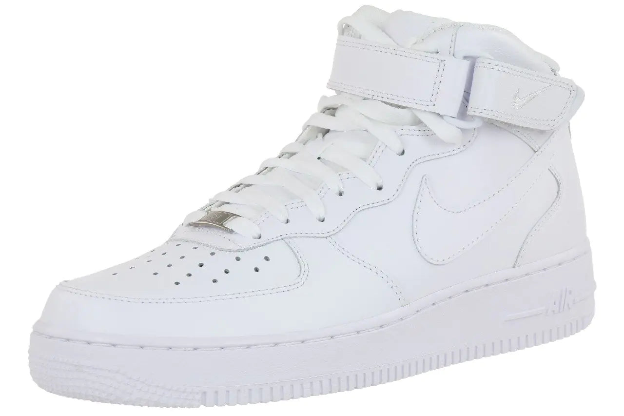 Nike Boys Air Force 1 Trainers White/White-white 10.5 Little Kid