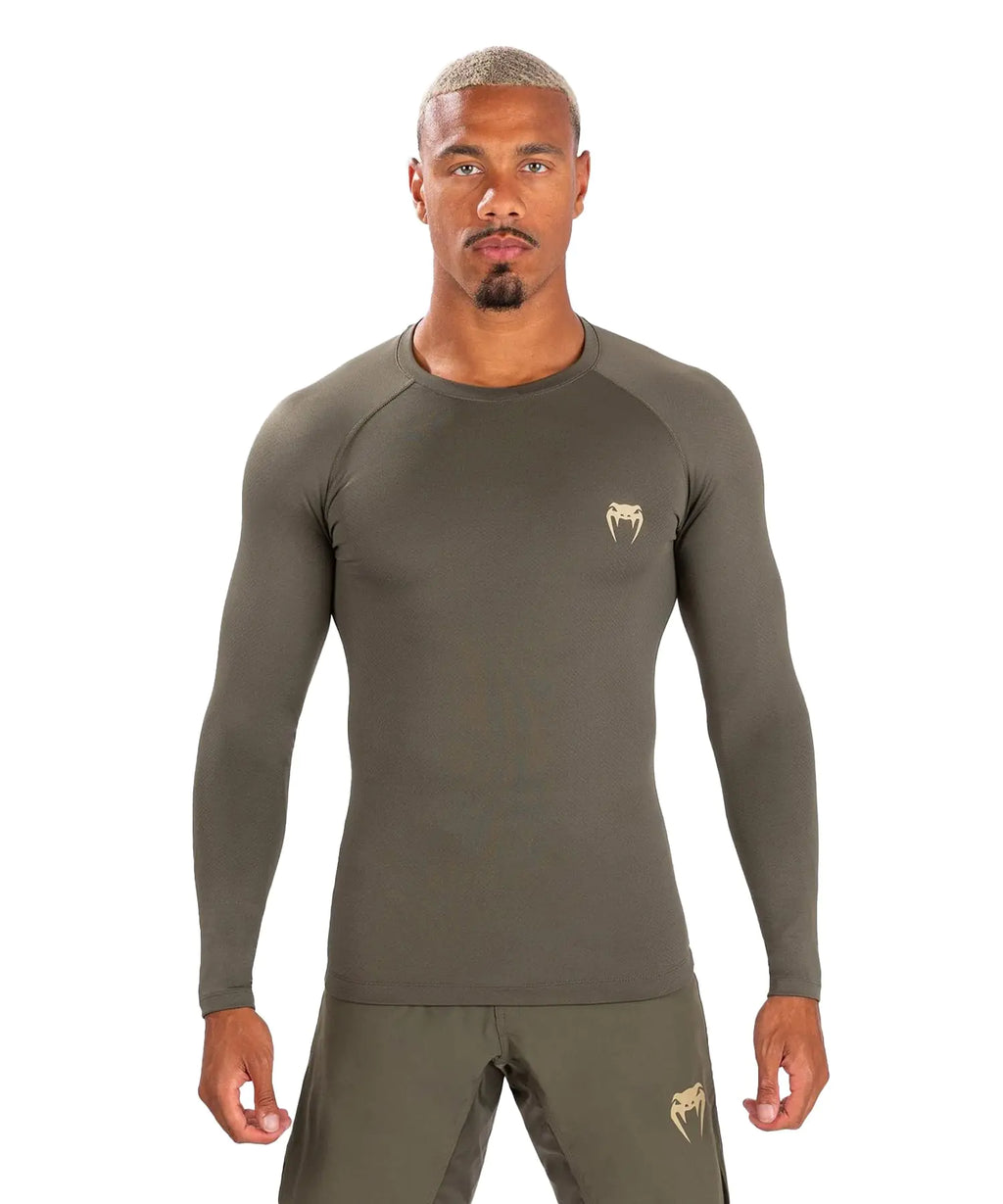 Venum Mens Standard Rashguard Khaki