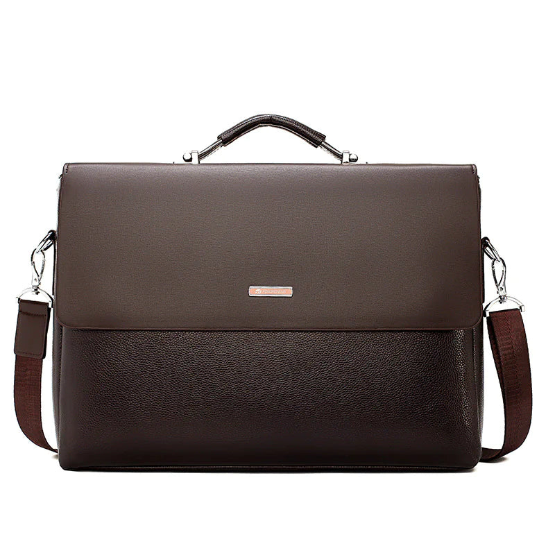 Large Capacity Horizontal Briefcase for Men
