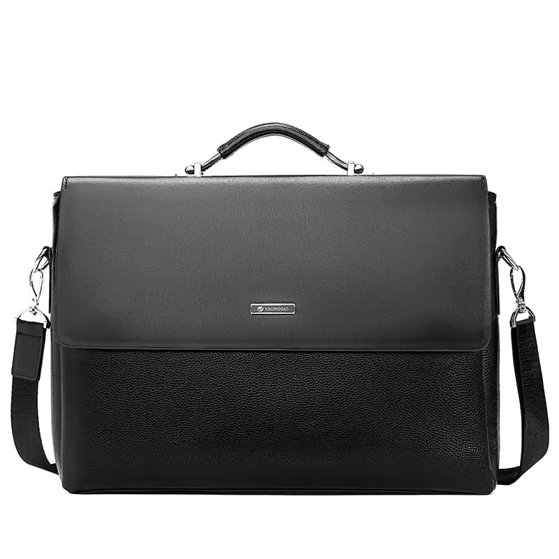 Large Capacity Horizontal Briefcase for Men