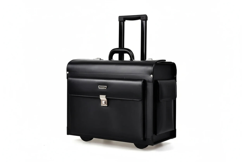 Men's Business Travel Rolling Luggage Suitcase