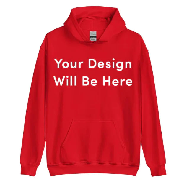 European American Style Pullover Hoodie for Men & Women