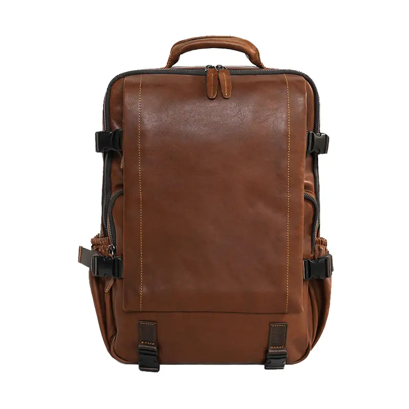 Handmade Leather Business Backpack for Men