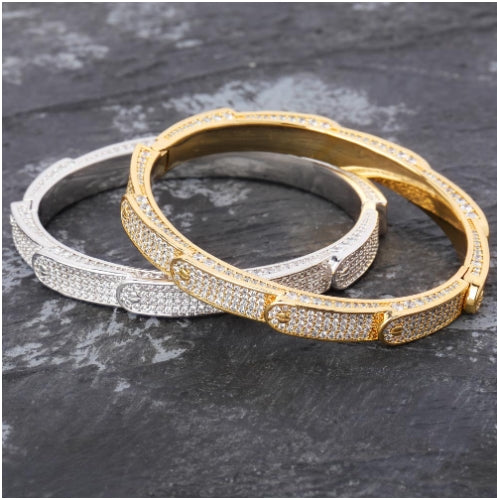 Men's Hip Hop Bracelet with Zircon Stones