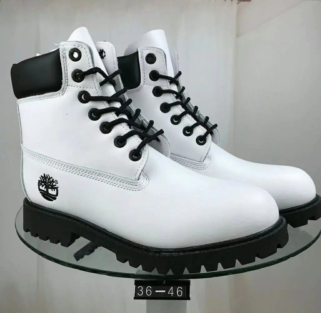 Timberland Classic Yellow Boots - Durable Leather Work Boots