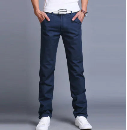 Trendy Slim Long Pants for Men - Four Seasons Wear