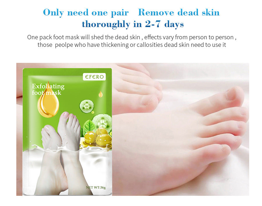 Exfoliating Foot Mask for Soft, Beautiful Feet