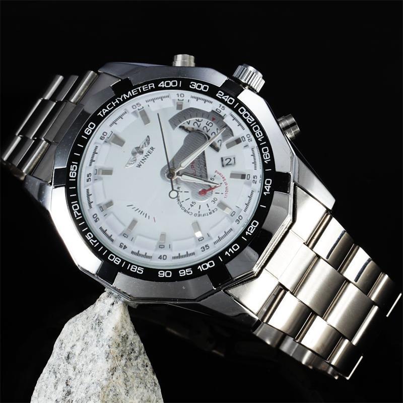 Men's Steel Band Automatic Mechanical Watch