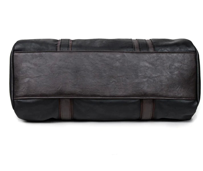 Portable Round Cylinder Casual Travel Bag