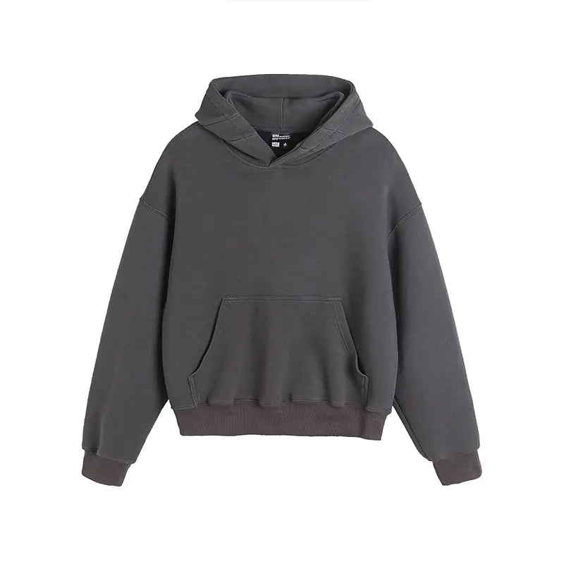 Heavyweight Cropped Men's Hoodie