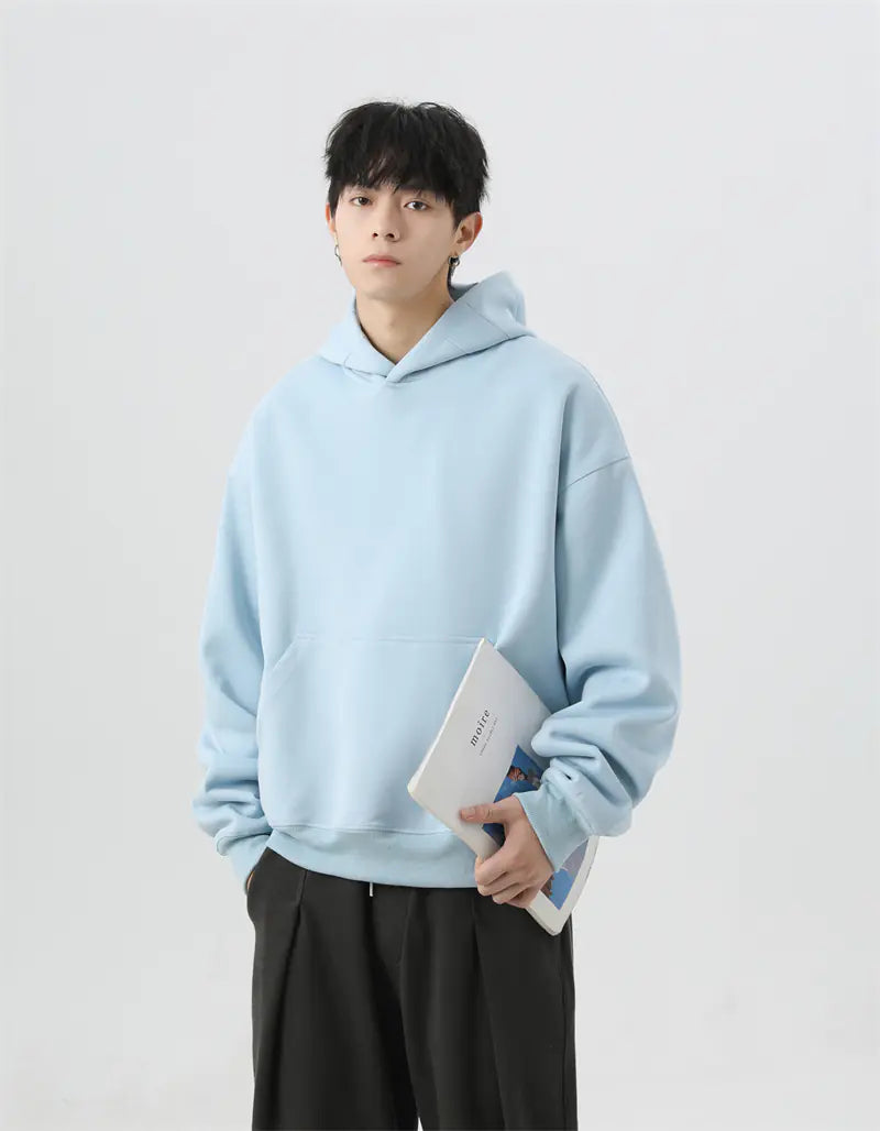 Heavyweight Cropped Men's Hoodie
