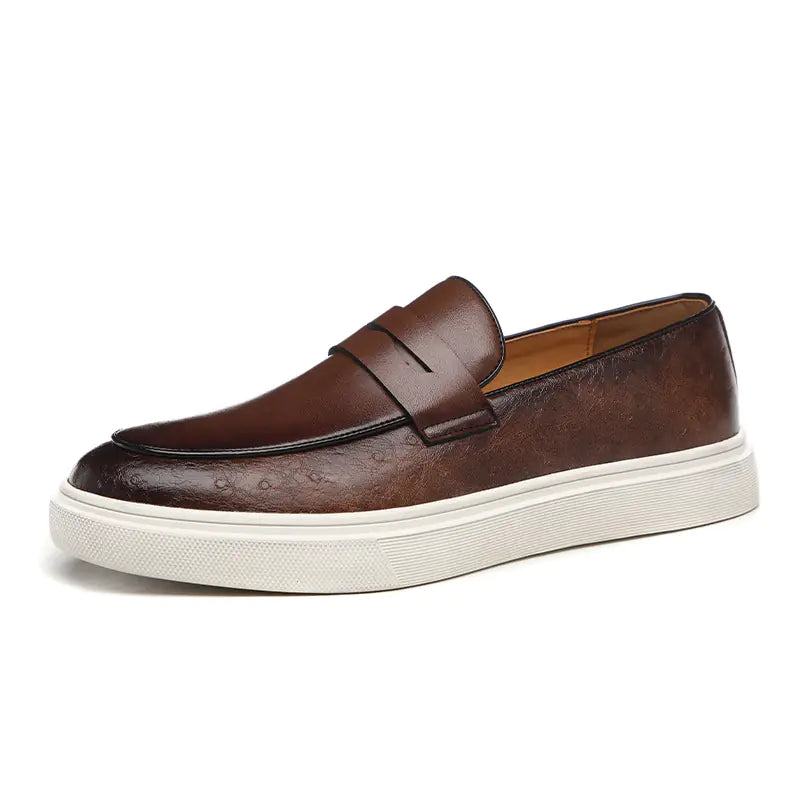 Breathable British Style Loafers for Men