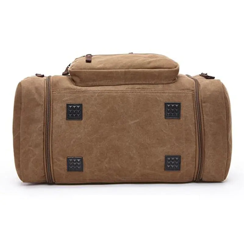 Canvas Travel Bag - Vintage Travel Tote