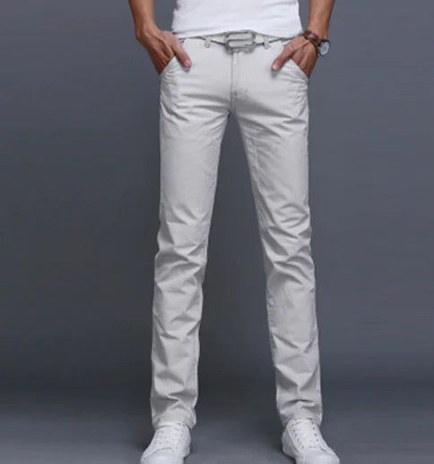 Trendy Slim Long Pants for Men - Four Seasons Wear