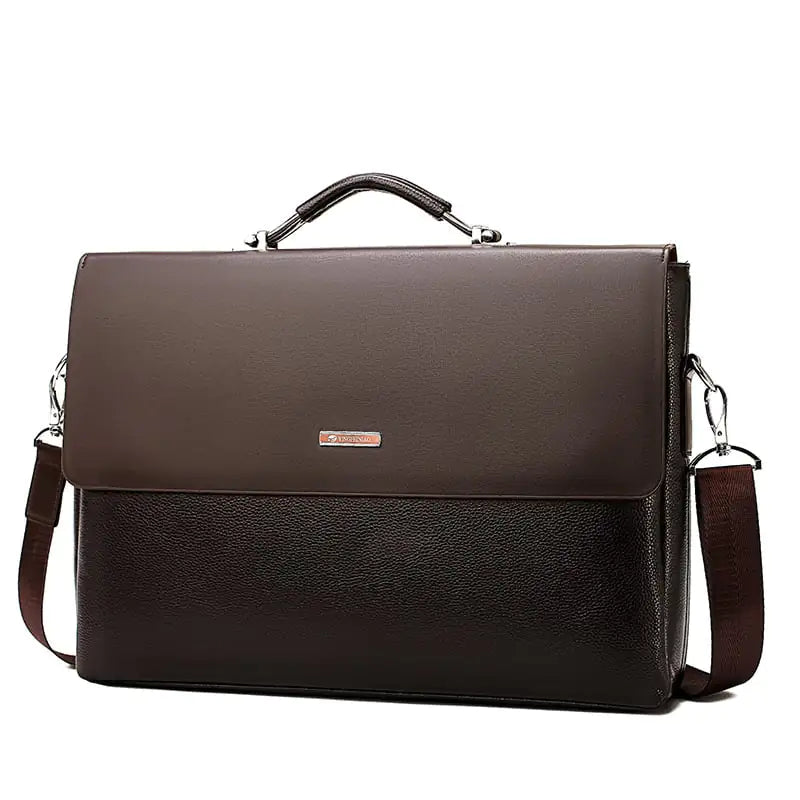 Large Capacity Horizontal Briefcase for Men
