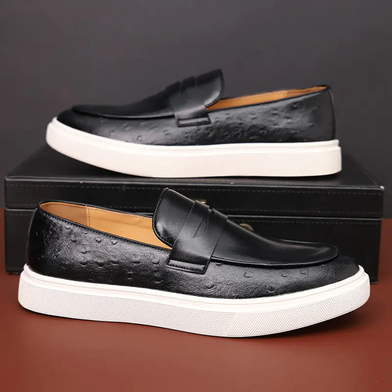 Breathable British Style Loafers for Men