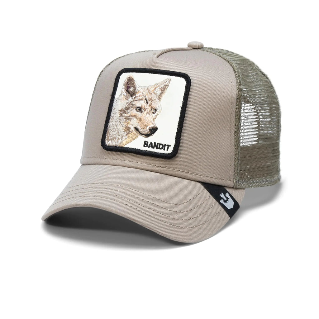 Goorin Bros. FW24 Trucker Hat for Men and Women Taupe (The Bandit Coyote) One Size