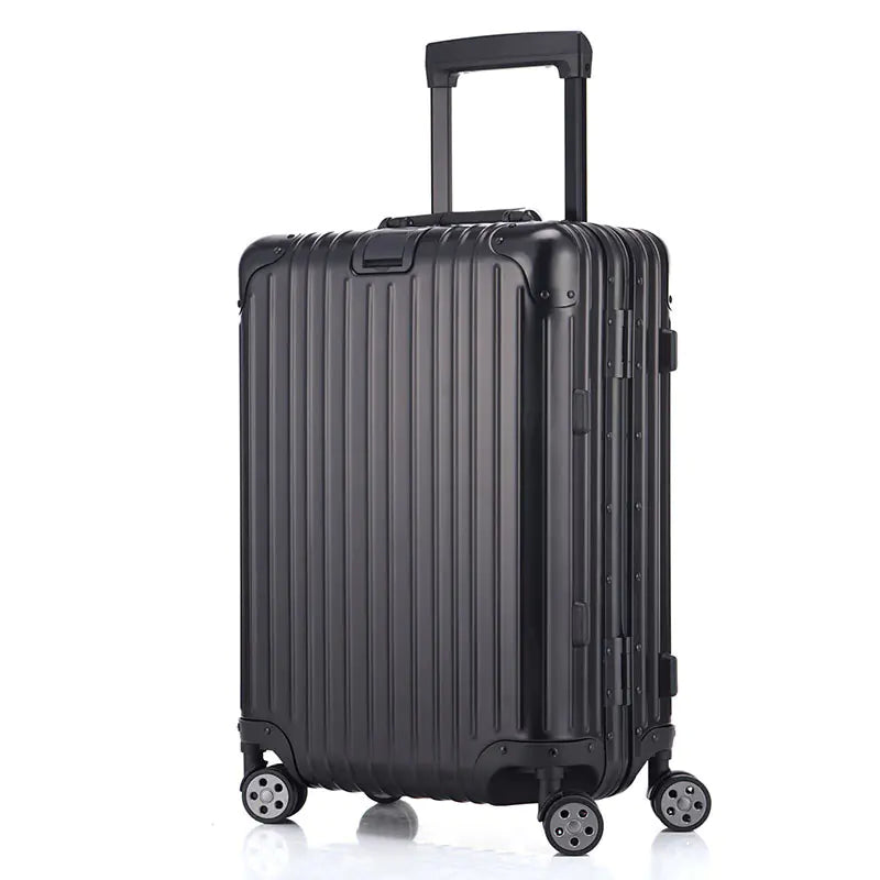 Aluminum-Magnesium Alloy Rolling Business Luggage 20/24/28"