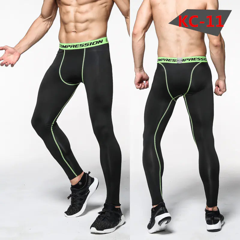 High Elastic Skinny Sweatpants for Men