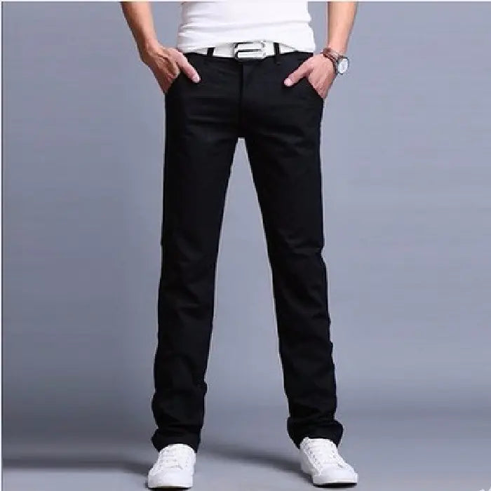Trendy Slim Long Pants for Men - Four Seasons Wear