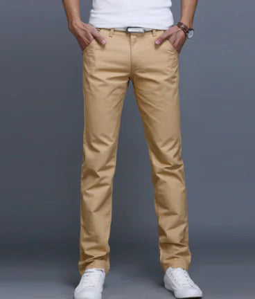 Trendy Slim Long Pants for Men - Four Seasons Wear
