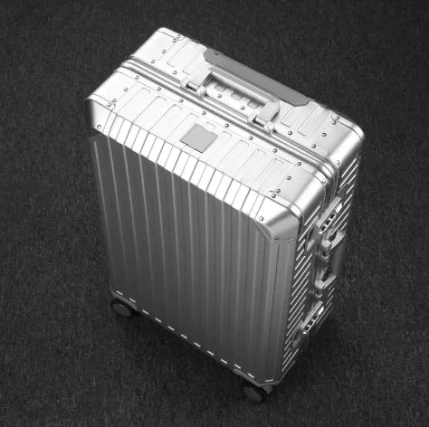 Metallic Travel Luggage – Durable & Secure