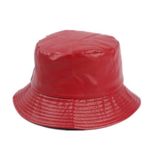 Fashionable Versatile Leather Hat for Men and Women